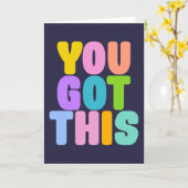 この得可愛いカラフル引用文 カード (黄色い花)