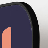 この得可愛いカラフル引用文 ピックルボールラケット (左詳細)