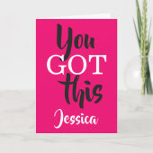 この得名前をカスタムする カード (正面)