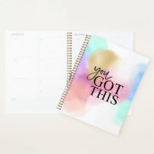 この得引用文とウォーターの色 プランナー手帳 (ディスプレー)