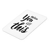 この得引用文名パーソナライズされたはフレキシブル マグネット (左側)