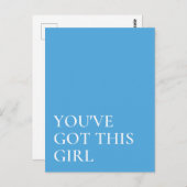 この得引用文感動的はがき ポストカード (正面/裏面)