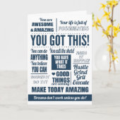 この得引用文 カード (黄色い花)