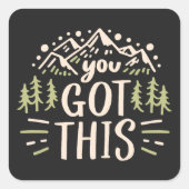 この得引用文 スクエアシール (正面)