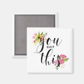 この得書モダン書はやる気を起こさせる マグネット (正面/裏面)