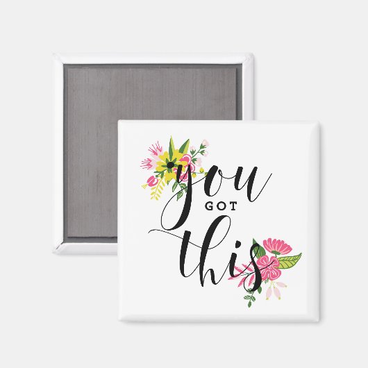 この得書モダン書はやる気を起こさせる マグネット (正面/裏面)