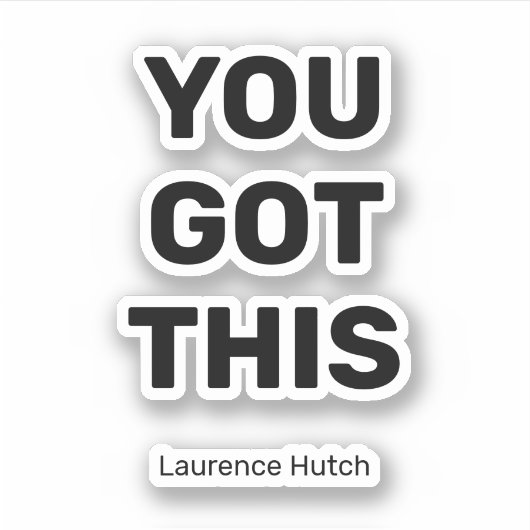 この得黒シンプル色 |かわいい名前 シール (正面)