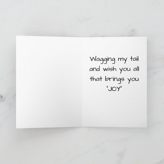 この復活祭の「喜びをもたらす」すべてのもの シーズンカード (内部)