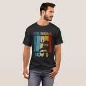 この忍者は9忍者 Tシャツ (正面フル)