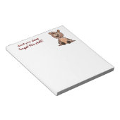 この忘れ物は ノートパッド (アングル)