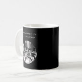 この快適な椅子は私の長い労働の賜物 コーヒーマグカップ (正面左)