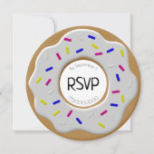 この恋しく思パーティー男女兼用シャワー 招待状 (裏面)