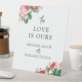 この恋は我々のものだ | フローラ結婚の歓迎 台座サイン