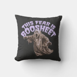 この恐怖はブーシート – 面白いハロウィーン幽霊 クッション