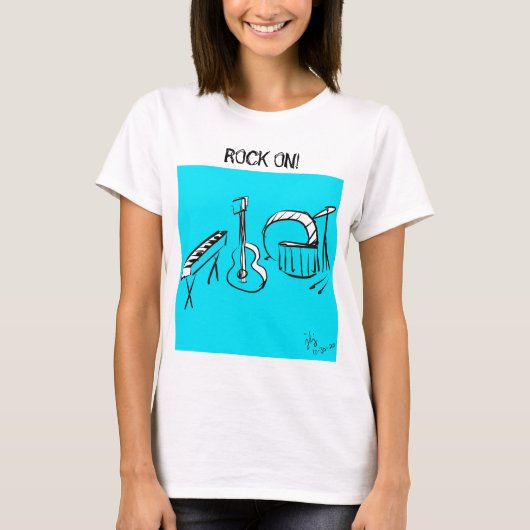 この悪いAシャツでロックオン** Tシャツ (正面)