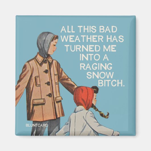 この悪天候は全て！ マグネット (正面)