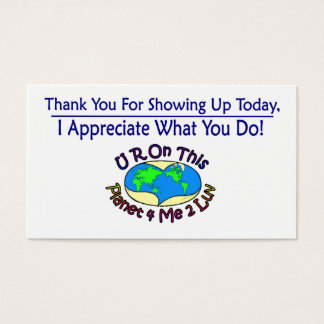 この惑星を変える感謝カード