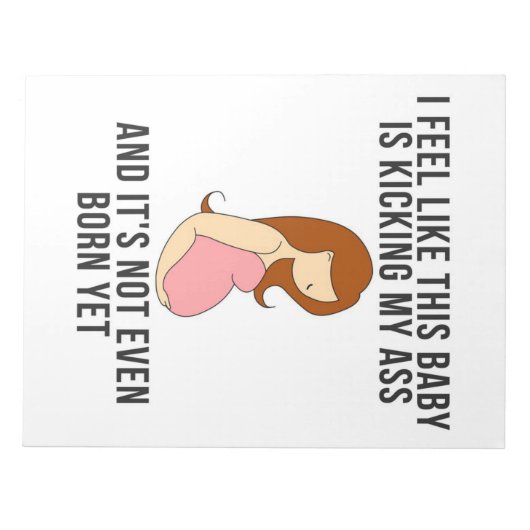 この感じベビーが好き ノートパッド (正面)