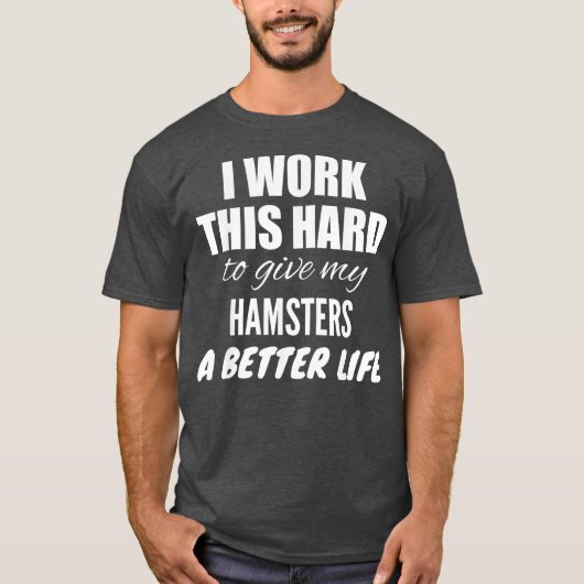 この懸命を与え使って懲り懲りだ Tシャツ (正面)