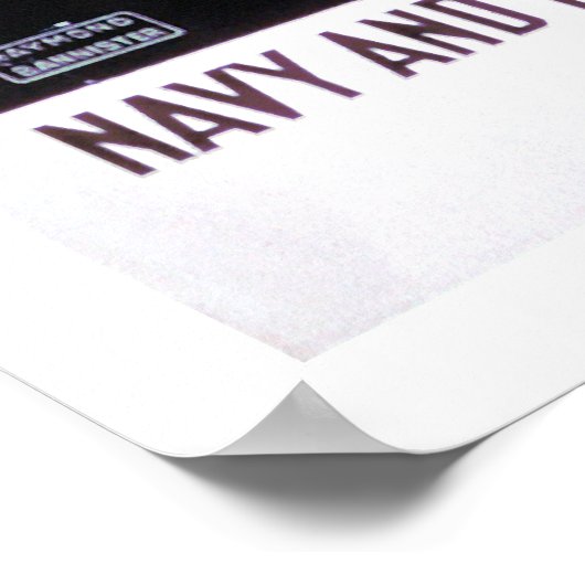 この戦いのトップの下に入る – 海軍(US02296) ポスター (角)