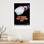 この戦いのトップの下に入る – 海軍(US02296) ポスター (キッチン)