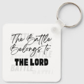 この戦いはキーチェーン卿の手に委ねられている キーホルダー (裏面)