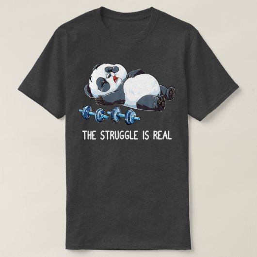 この戦いはデュ実在リフ・パおもしろいンダ Tシャツ (デザイン正面)