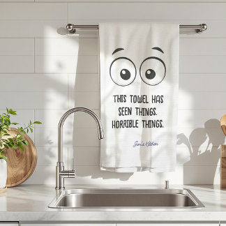 この手拭は見たおもしろい キッチンタオル