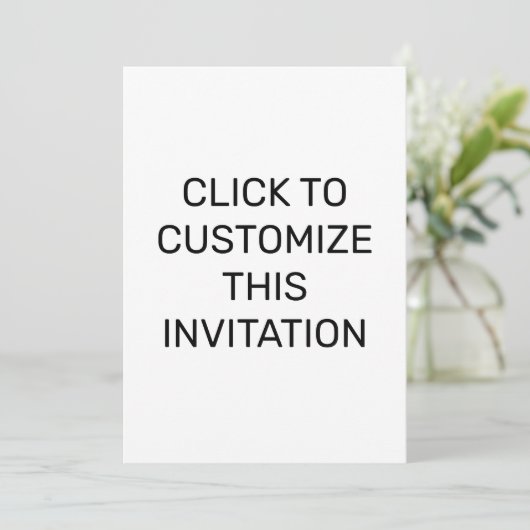 この招待状をカスタマイズする 招待状 (スタンド正面)