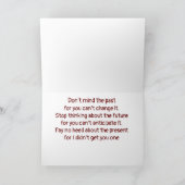 この挨拶に友人だけが笑う カード (内部)