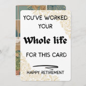 この挨拶のために一生働いた シーズンカード (正面/裏面)