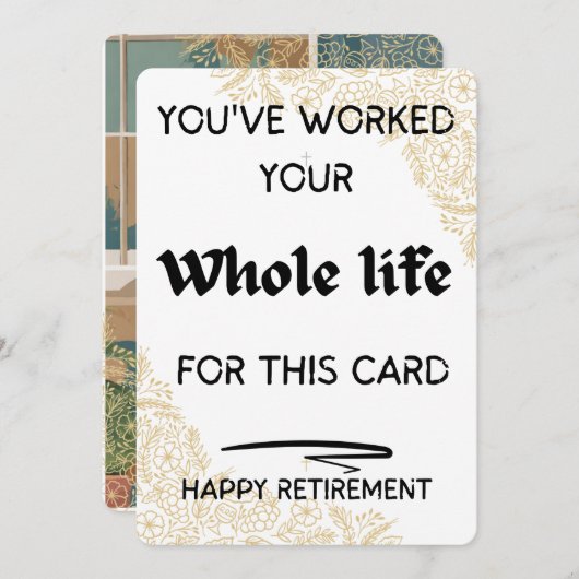 この挨拶のために一生働いた シーズンカード (正面/裏面)