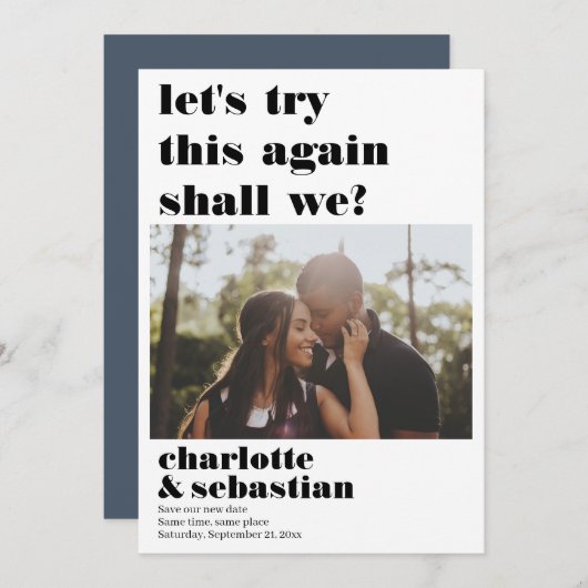 この操作を再試行して写真の日付を保存する セーブザデート (正面/裏面)