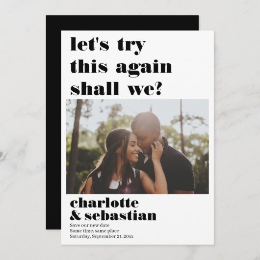 この操作を再試行して写真の日付を保存する セーブザデート (正面/裏面)