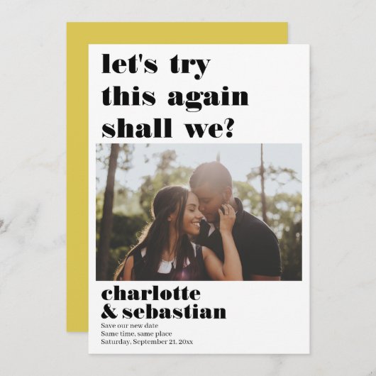 この操作を再試行して写真の日付を保存する セーブザデート (正面/裏面)