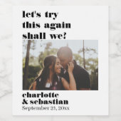 この操作を再試行して写真の日付を保存する ワインラベル (シングルラベル)