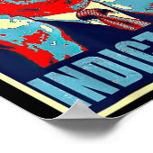 この政治的逮捕を共和党に対して起訴すおもしろいる ポスター (角)