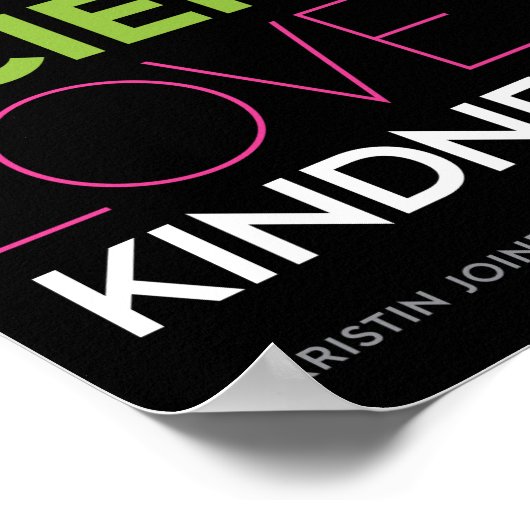 この教会で…親切は何でものしるしだ ポスター (角)