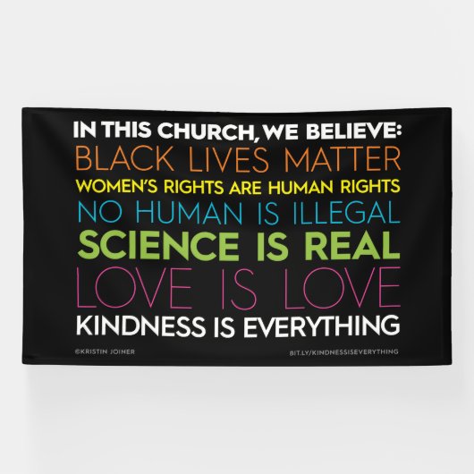 この教会でKIEバナー 横断幕 (横)