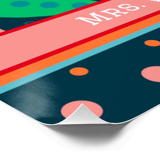 この教室での引用文カスタマイズ先生フローラ ポスター (コーナー)