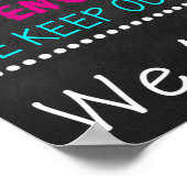 この教室で印刷可能 ポスター (角)