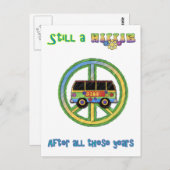 この数年の間にまだヒッピーだ ポストカード (正面/裏面)