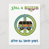 この数年の間にまだヒッピーだ ポストカード (正面)