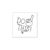 この文字 ラバースタンプ (インプリント)