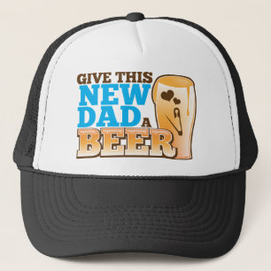 この新しいパパにBEER@を与えて下さい! キャップ