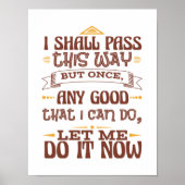 この方は一度及第す意欲を起こるインスパイア ポスター (正面)