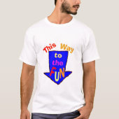 この方法でおもしろい Tシャツ (正面)