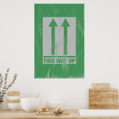 この方法の上の看板 ポスター (キッチン)