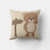 この方法は無料ハグTeddy Bear クッション (裏面)