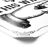 この方法結婚のパーティーの右矢印 フォトプリント            (角)